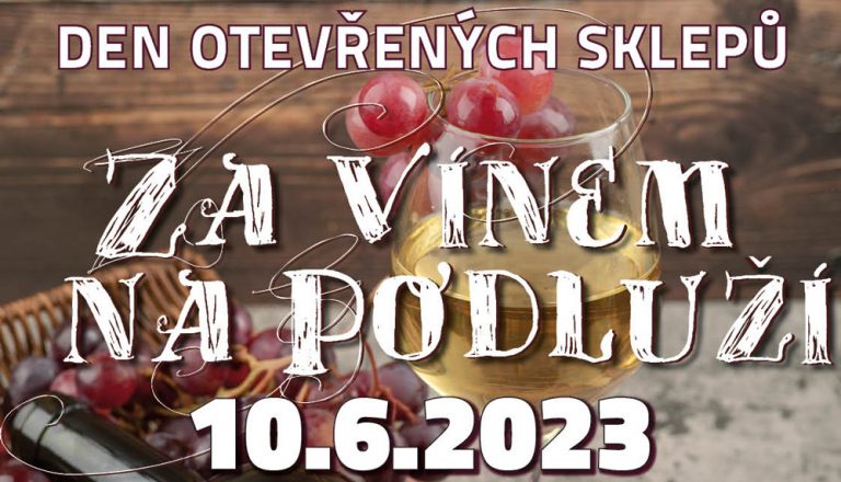 Den otevřených sklepů Za vínem na Podluží 10. června 2023